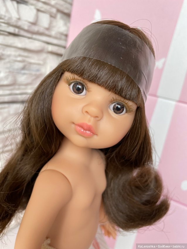 Кэрол с челкой шатенка, с карими глазами, Паола Рейна(Paola Reina), нюд (фото 10)