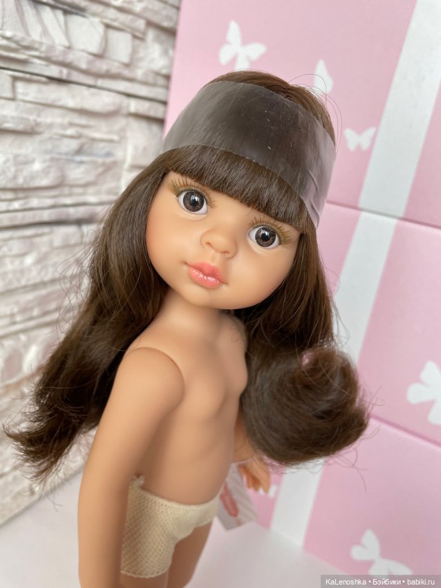 Кэрол с челкой шатенка, с карими глазами, Паола Рейна(Paola Reina), нюд (фото 9)