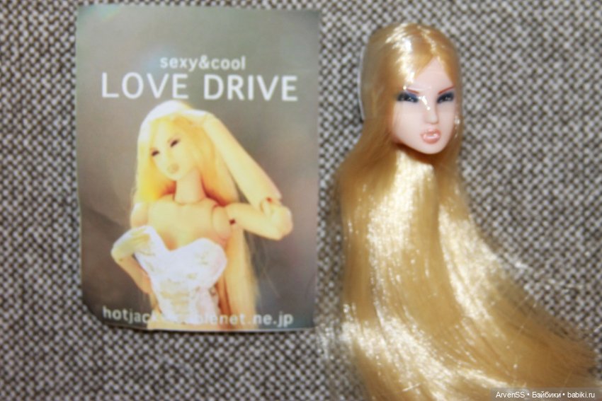 Авторская головка Love Drive с "хищным" макияжем