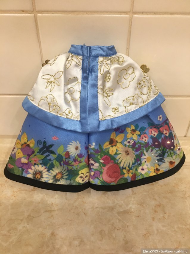 Платье на Куклу Алиса Дисней оригинал 40 см (фото 7)