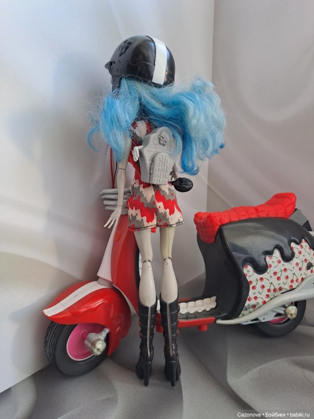 Гулия на скутере — Шарнирные куклы (не BJD) (фото 2)