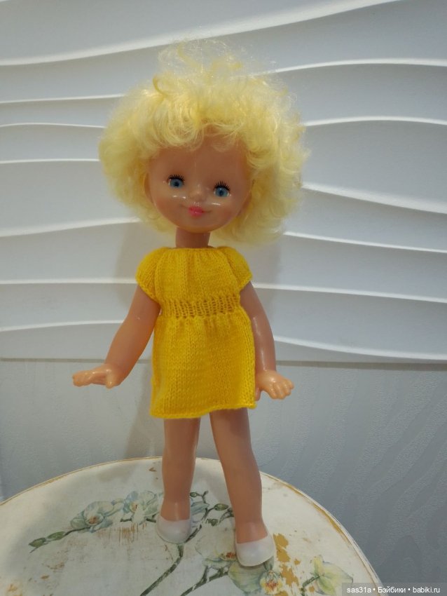 Кукла СССР "улыбашечка" редкая