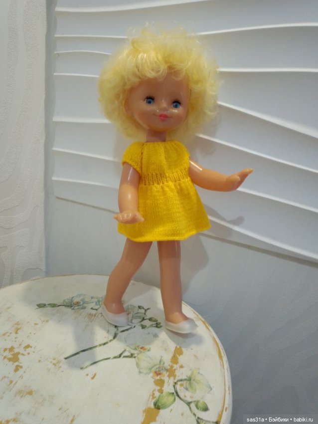 Кукла СССР "улыбашечка" редкая (фото 2)