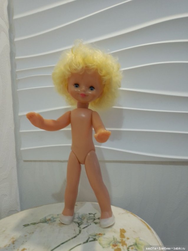 Кукла СССР "улыбашечка" редкая (фото 3)
