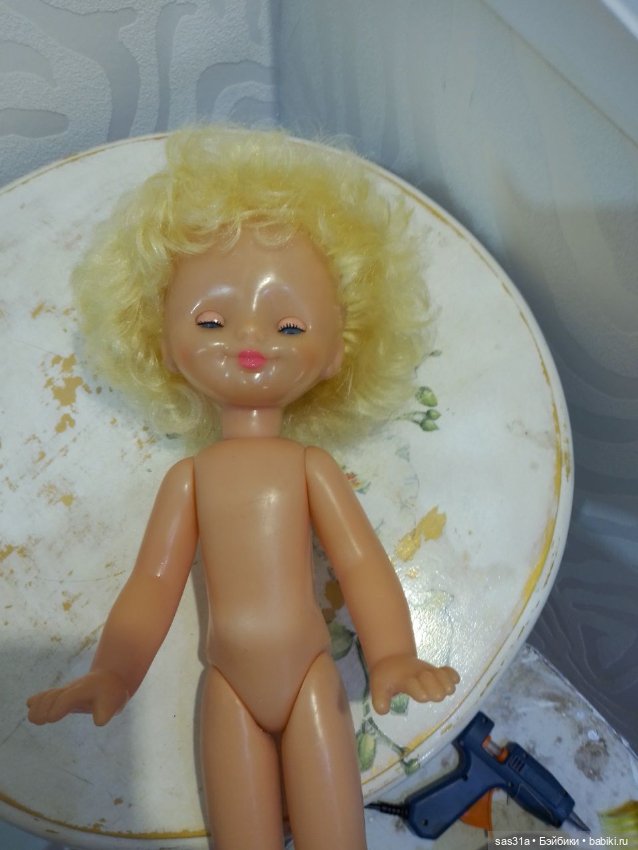 Кукла СССР "улыбашечка" редкая (фото 7)