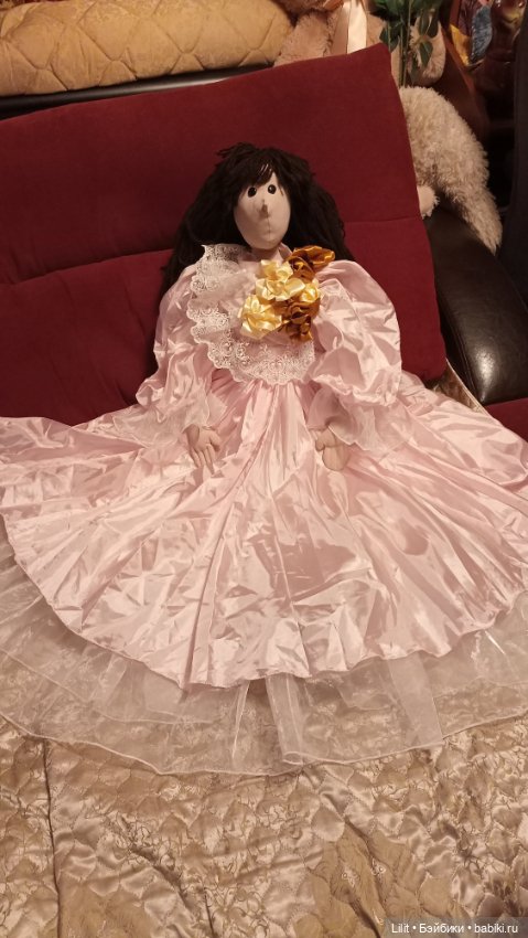 Ну очень большая Тильда — Авторские куклы (фото 5)