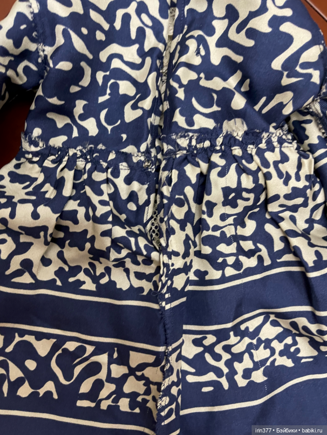 Шелковое платье для антикварной куклы (фото 8)