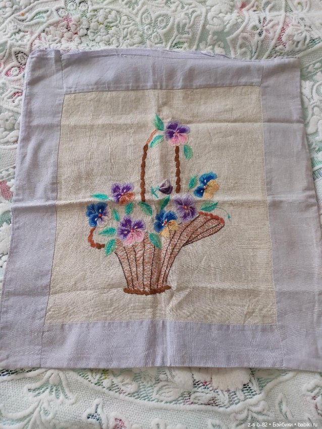Антикварные вышивки — Другое для антикварных кукол (фото 9)
