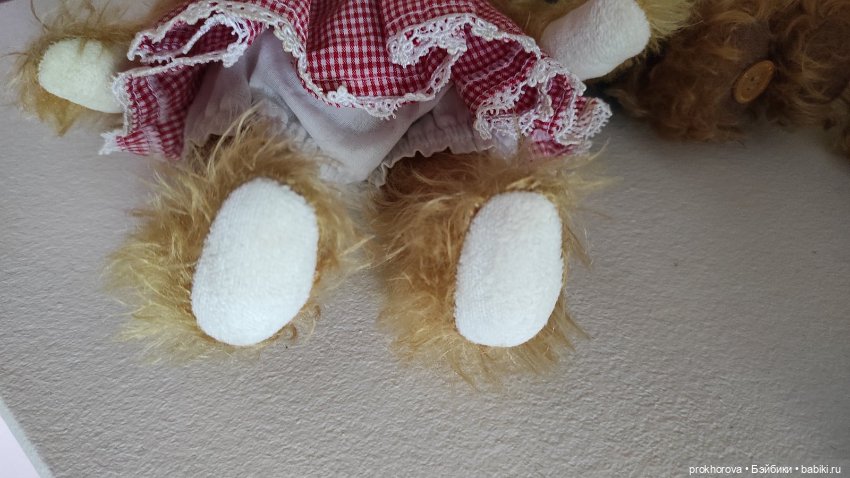 Пара мохеровых мишек тедди (фото 8)