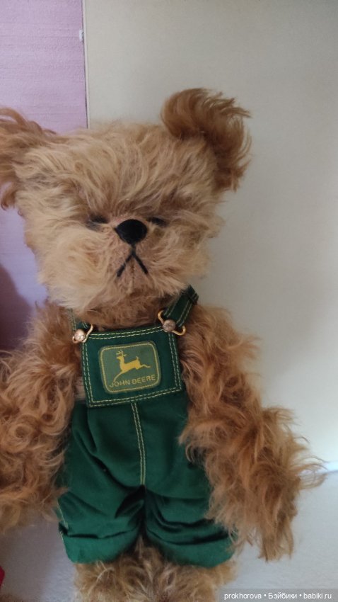 Пара мохеровых мишек тедди (фото 3)