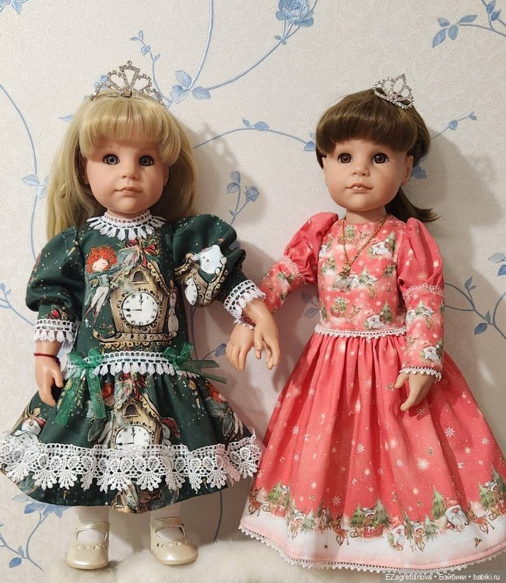 Платье Готц, Gotz, 48 см, Новогоднее настроение