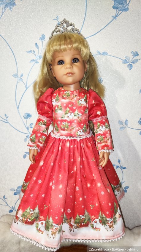 Платье Готц, Gotz, 48 см, Новогоднее настроение (фото 10)