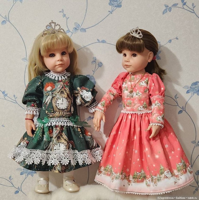 Платье Готц, Gotz, 48 см, Новогоднее настроение