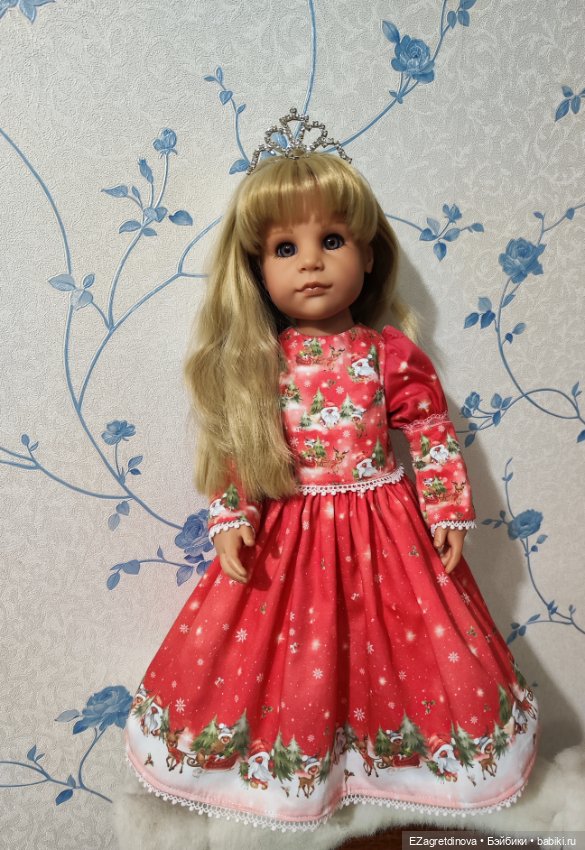 Платье Готц, Gotz, 48 см, Новогоднее настроение