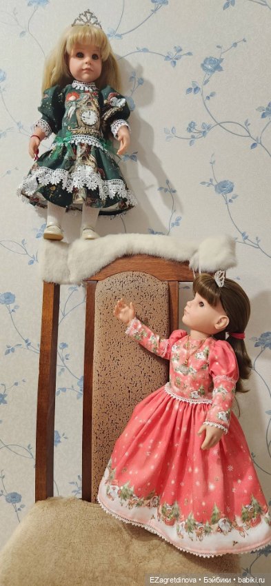 Платье Готц, Gotz, 48 см, Новогоднее настроение