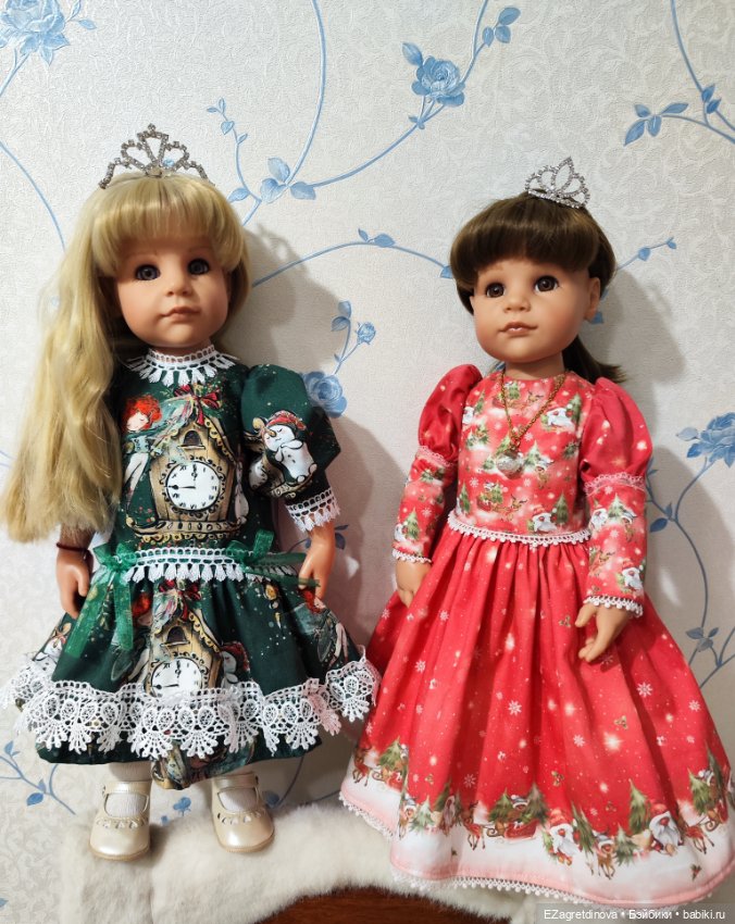 Платье Готц, Gotz, 48 см, Новогоднее настроение