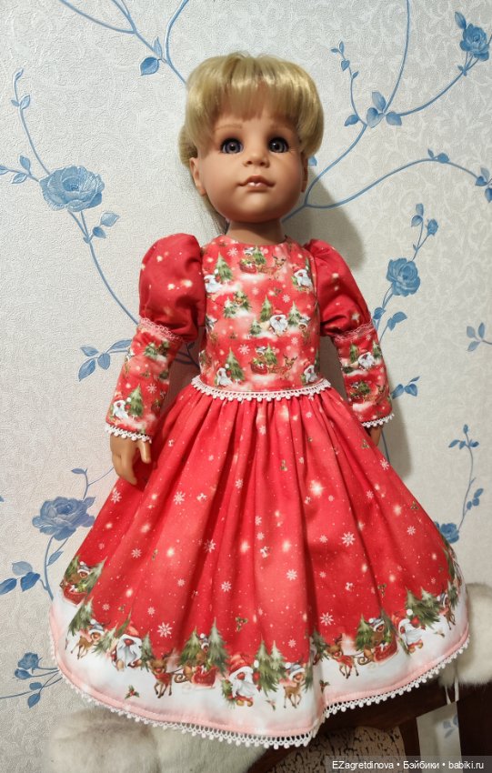 Платье Готц, Gotz, 48 см, Новогоднее настроение (фото 6)
