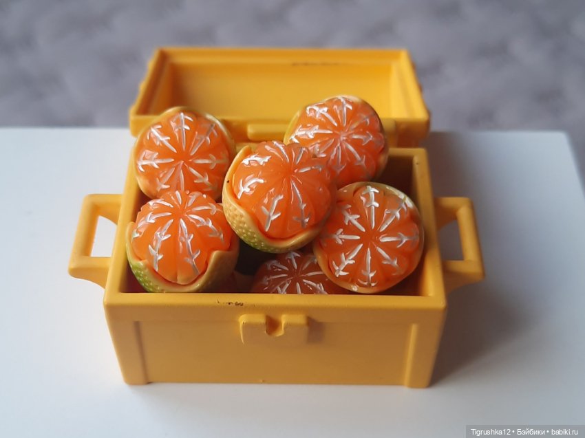 Апельсины — Миниатюра для кукол