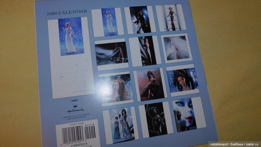 Винтажные календари Barbie (фото 5)