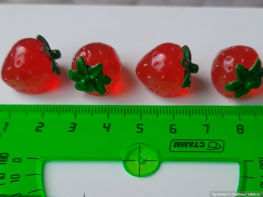 Клубничка — Миниатюра для кукол (фото 2)