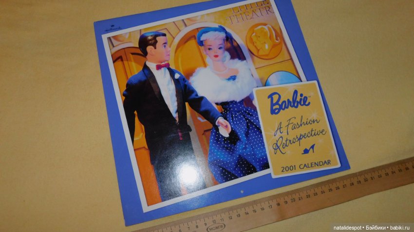 Винтажные календари Barbie (фото 7)