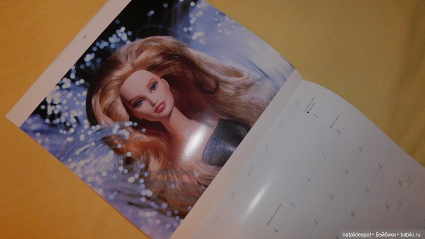 Винтажные календари Barbie (фото 6)
