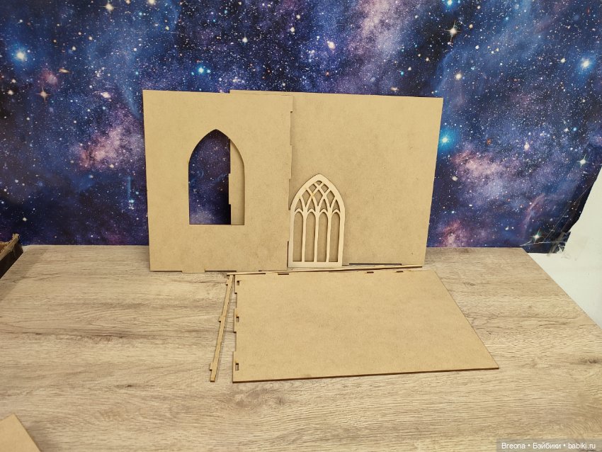 Румбокс для кукол 1:8, 1:12 — заготовка (фото 2)