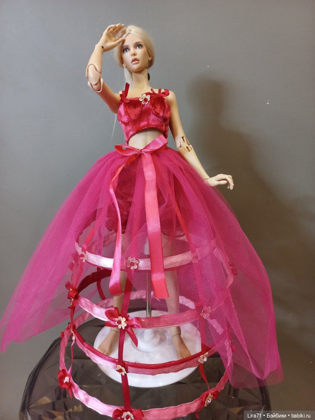 Будуарный аутфит на кукол 1/4 (фото 7)