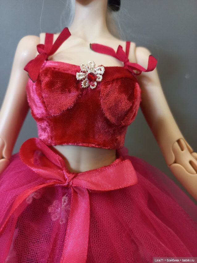 Будуарный аутфит на кукол 1/4 (фото 2)