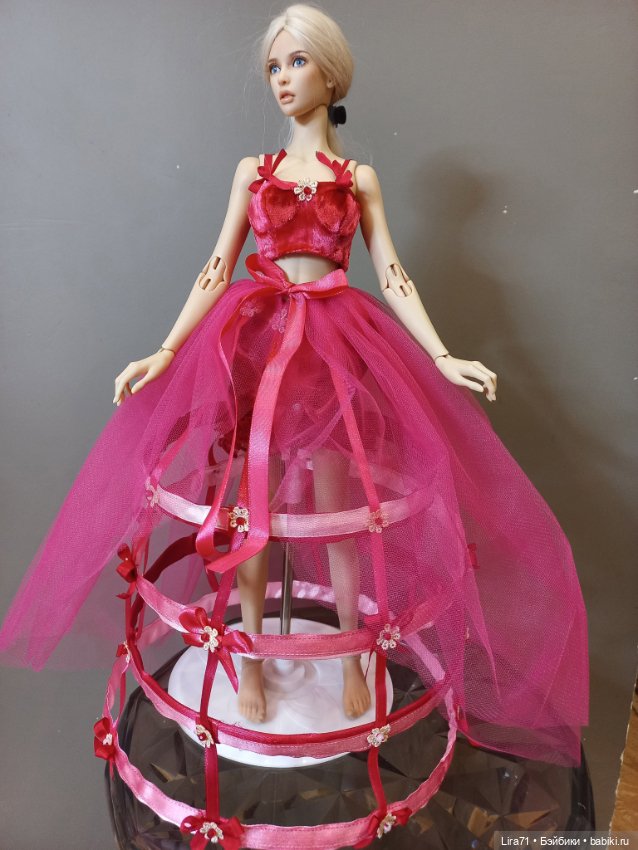 Будуарный аутфит на кукол 1/4 (фото 3)