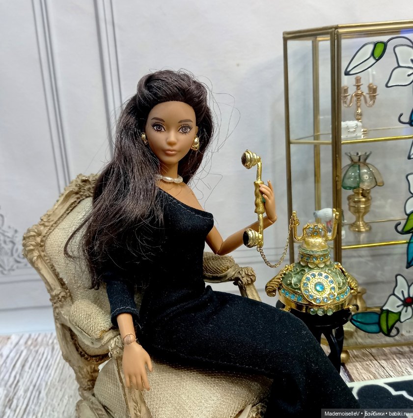 Телефон, формат 1/6 — Миниатюра для кукол (фото 5)