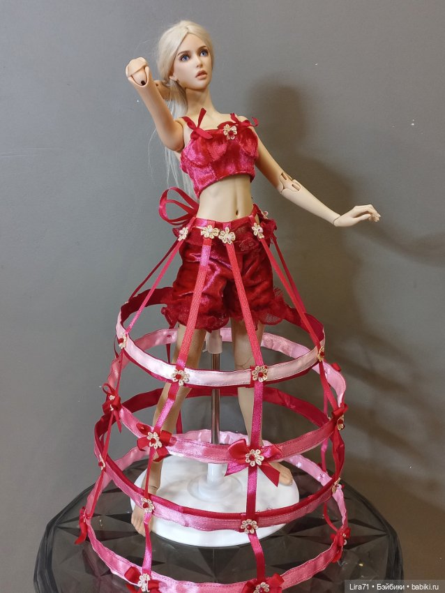Будуарный аутфит на кукол 1/4 (фото 10)
