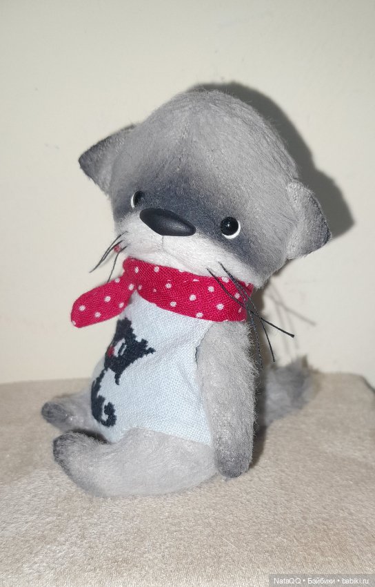Котик тедди — Авторские игрушки (фото 5)