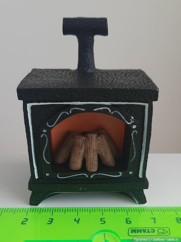 Камин — Миниатюра для кукол (фото 5)