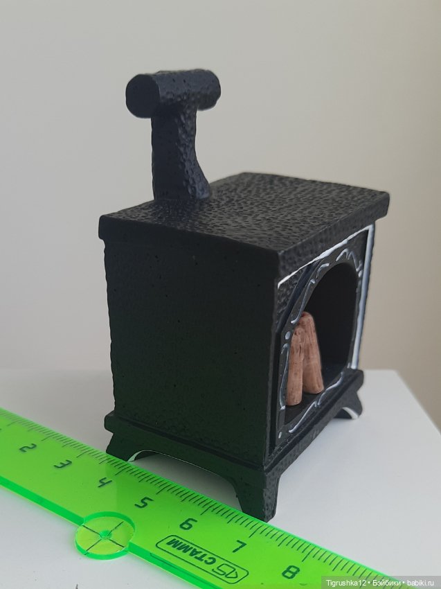 Камин — Миниатюра для кукол (фото 6)