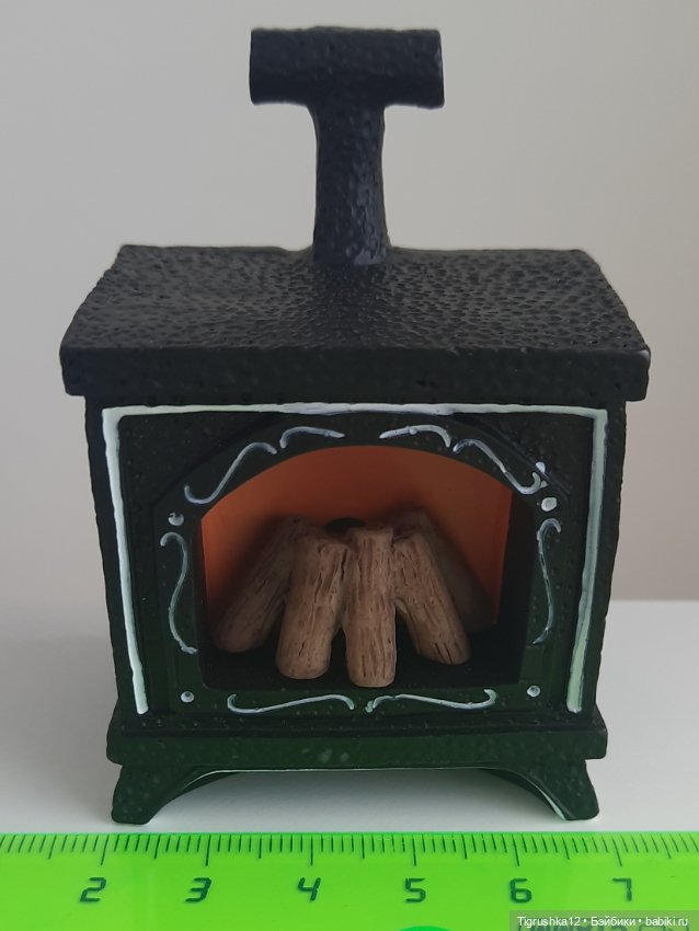Камин — Миниатюра для кукол (фото 4)