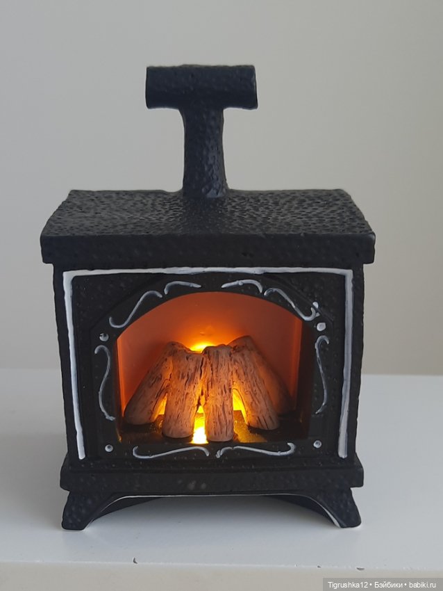 Камин — Миниатюра для кукол