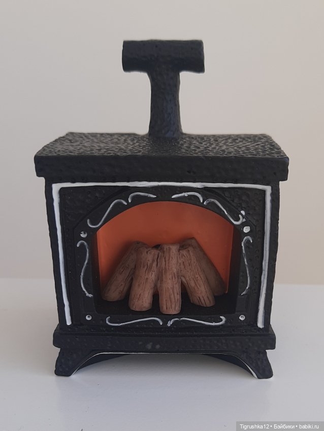 Камин — Миниатюра для кукол (фото 7)