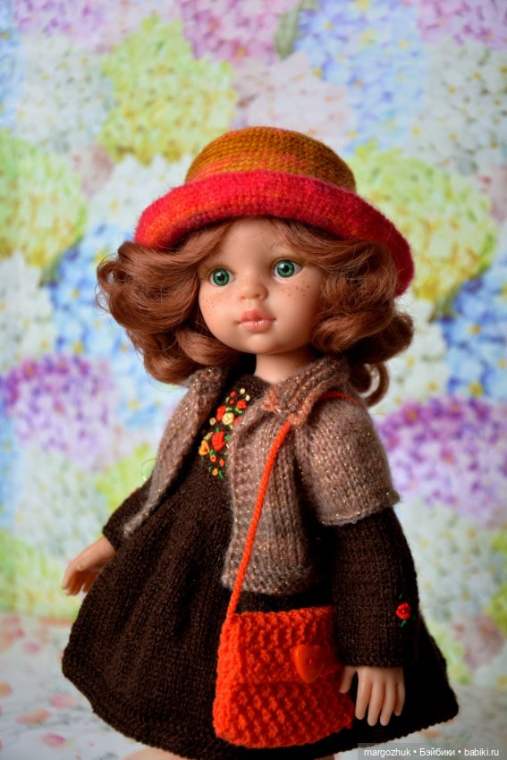 Комплект «Шоколад с апельсиновой долькой» на кукол Paola Reina, Minouche (фото 3)