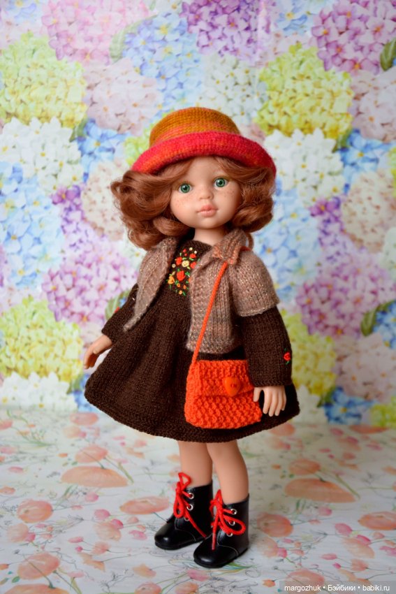 Комплект «Шоколад с апельсиновой долькой» на кукол Paola Reina, Minouche (фото 2)