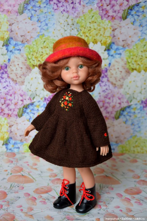 Комплект «Шоколад с апельсиновой долькой» на кукол Paola Reina, Minouche (фото 6)