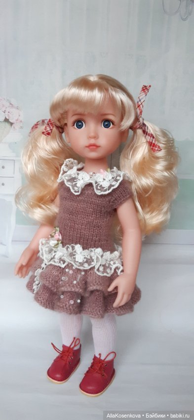 Платье для кукол Jessi, Gotz, Ruby Red ростом 37см (фото 5)