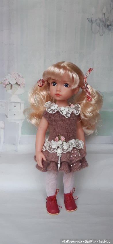 Платье для кукол Jessi, Gotz, Ruby Red ростом 37см (фото 2)