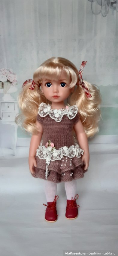 Платье для кукол Jessi, Gotz, Ruby Red ростом 37см (фото 4)