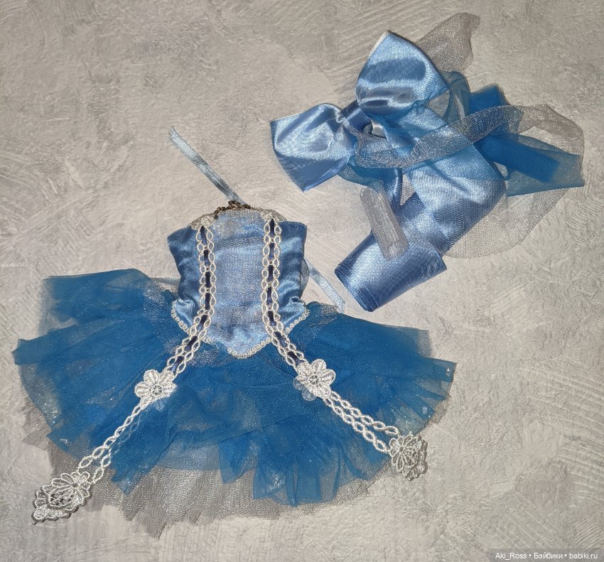 Платье для куклы MSD — Одежда для BJD (фото 4)