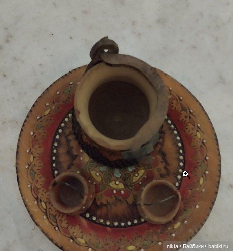 Комплект деревянной посуды для кукольного интерьера (фото 4)