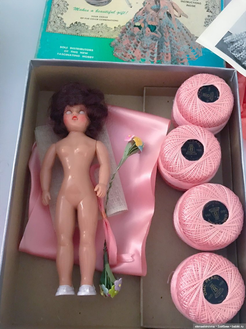 Набор для творчества с куклой, G.A.Doherty Co, Susan’s Crochet Doll Kit (фото 3)