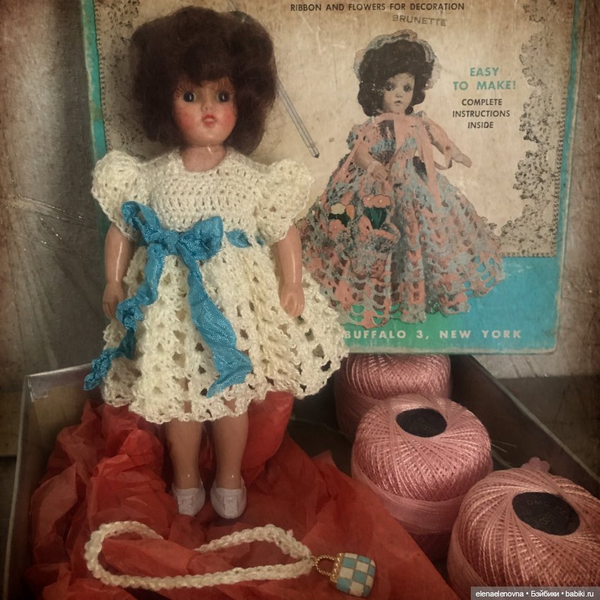 Набор для творчества с куклой, G.A.Doherty Co, Susan’s Crochet Doll Kit