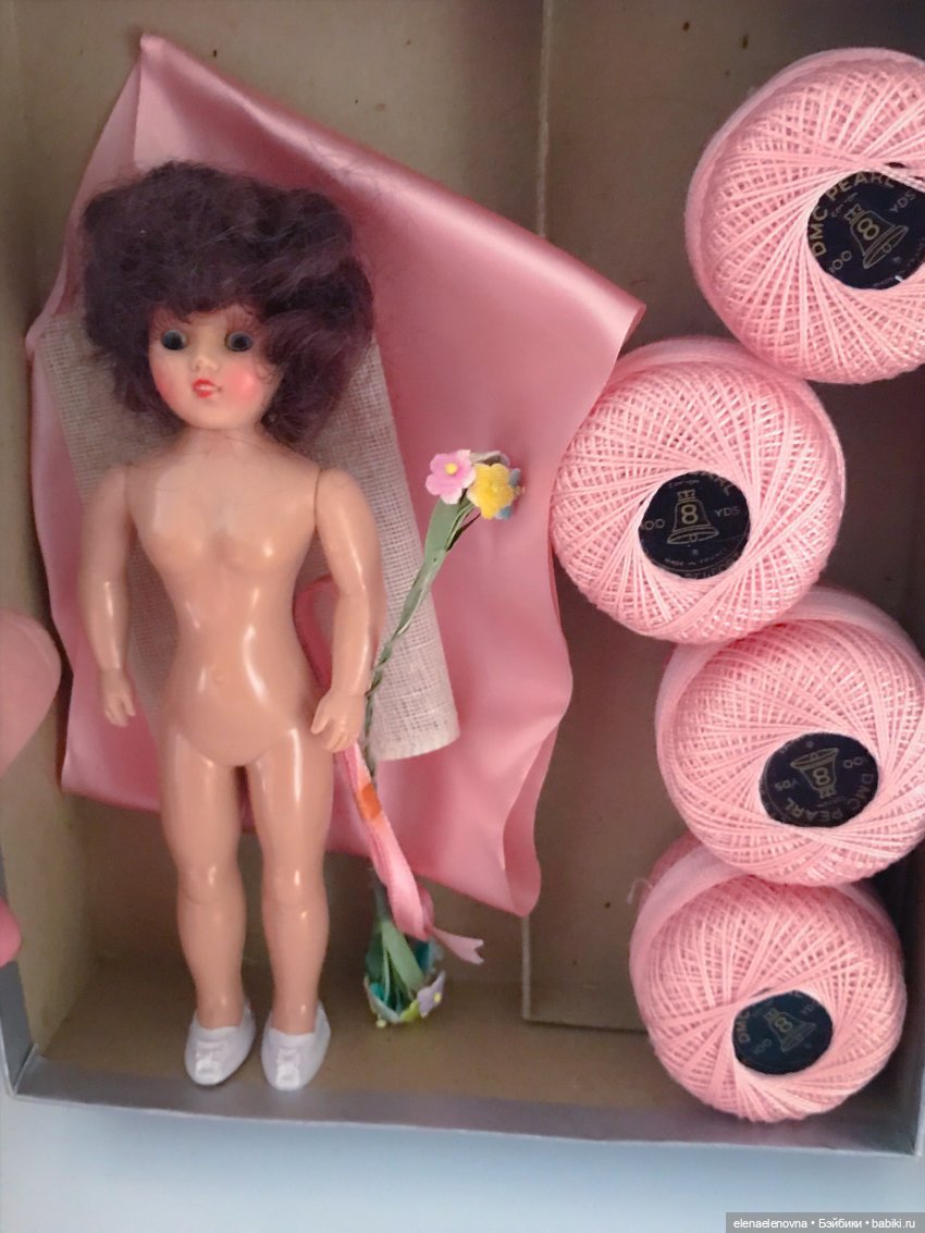 Набор для творчества с куклой, G.A.Doherty Co, Susan’s Crochet Doll Kit (фото 2)