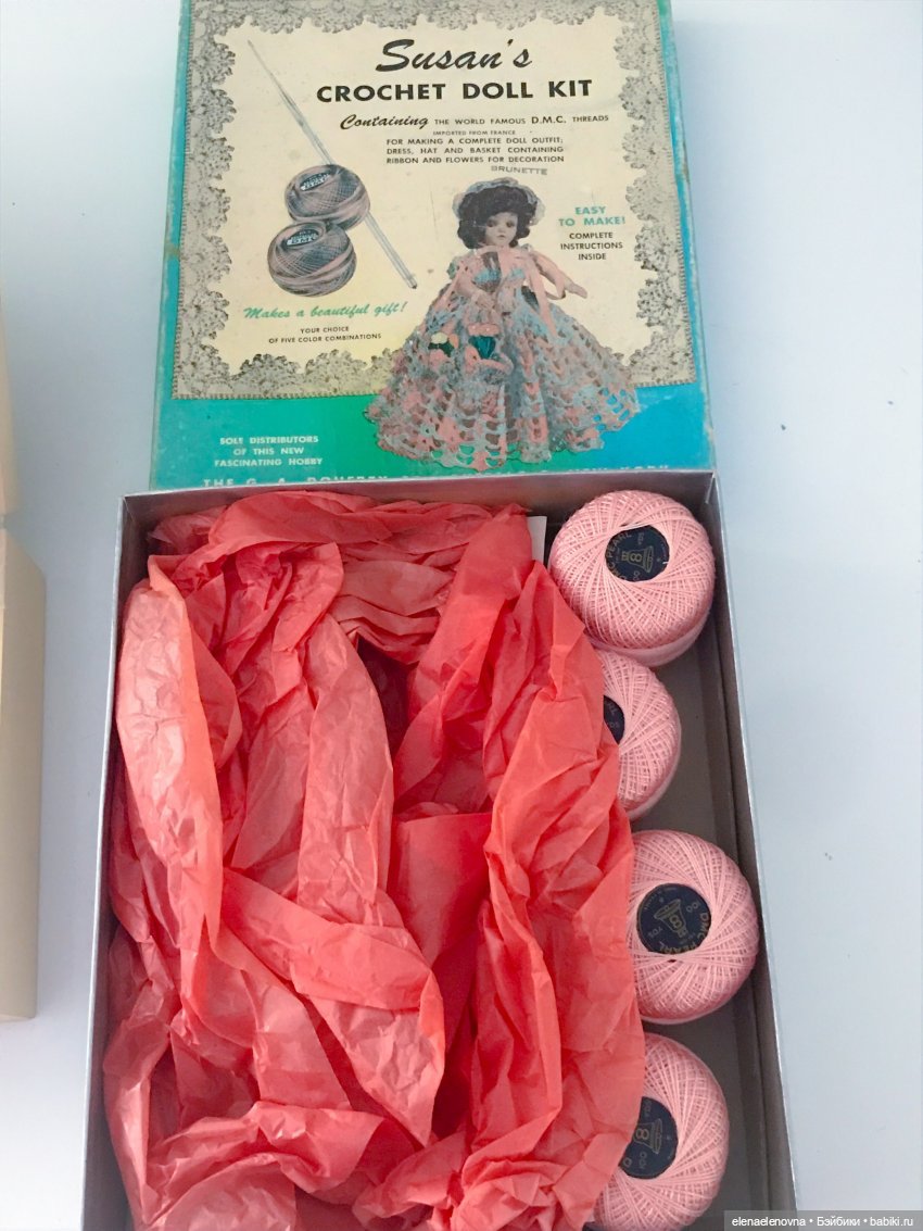 Набор для творчества с куклой, G.A.Doherty Co, Susan’s Crochet Doll Kit (фото 9)
